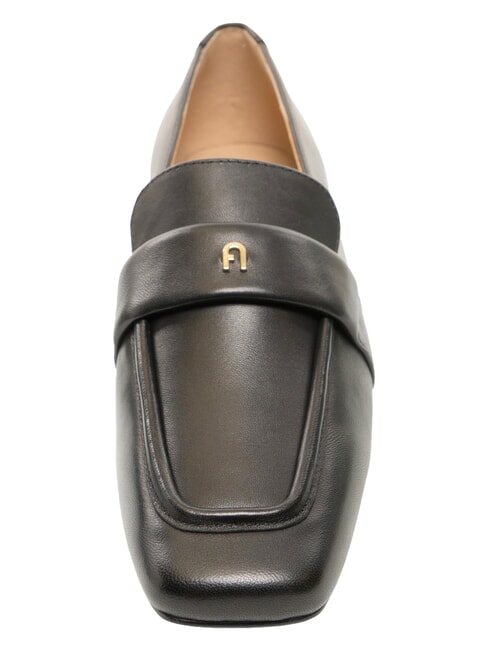 SIGNATURE  mocassins en cuir Noir - Chaussures Femme