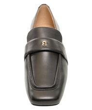 FURLA SIGNATURE  mocassins en cuir Noir - Chaussures Femme - 4