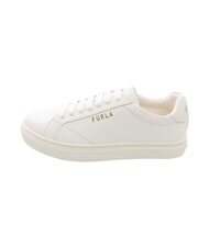 FURLA CITY Baskets en cuir de veau talc - Chaussures Femme - 3