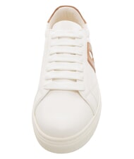 FURLA CITY Baskets bicolores talco h+cognac h - Chaussures Femme - 5