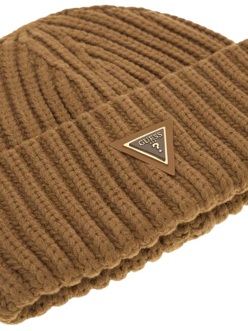 NOELLE 2 KNITTED Chapeau &agrave; revers cappuccino - Bonnets