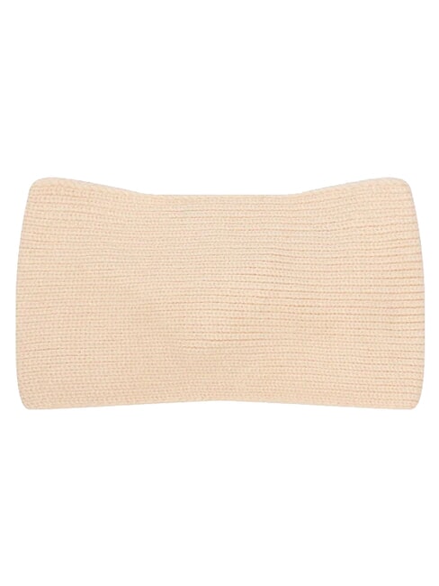 KNITTED bandeau &agrave; paillettes OFFWHITE - Bonnets