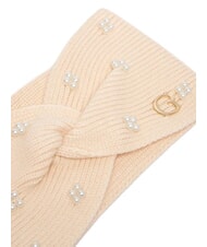 GUESS KNITTED bandeau &agrave; paillettes OFFWHITE - Bonnets - 3