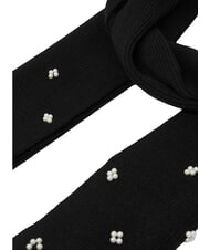 GUESS KNITTED &Eacute;charpe &agrave; paillettes NOIR - &Eacute;charpes - 3