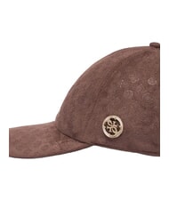 GUESS LOGO casquette de baseball marron - Bonnets - 3
