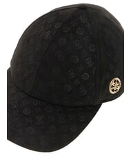 GUESS LOGO casquette de baseball logo noir - Bonnets - 4