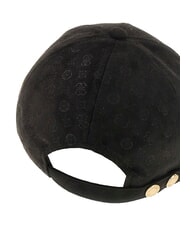 GUESS LOGO casquette de baseball logo noir - Bonnets - 5