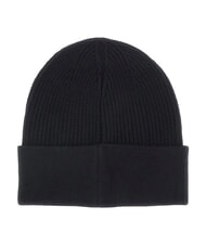 GUESS KNITTED Chapeau &agrave; revers NOIR - Bonnets - 2