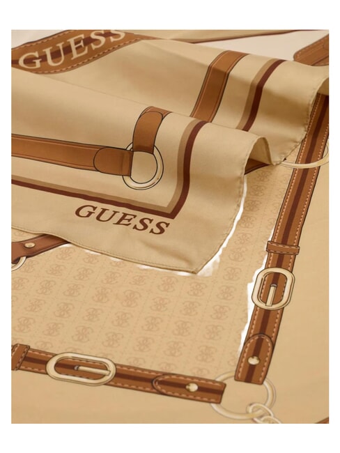 FRANCES Foulard taupe / Multi - &Eacute;charpes