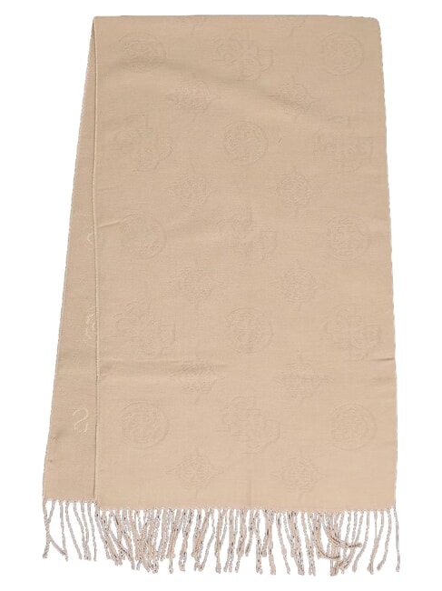 CARMELLA Foulard logo taupe clair - &Eacute;charpes