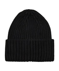 GUESS KNITTED Chapeau &agrave; revers NOIR - Bonnets - 2