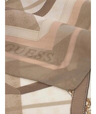 GUESS YVONNE LOGO Foulard LOGO DE LAIT - &Eacute;charpes - 2