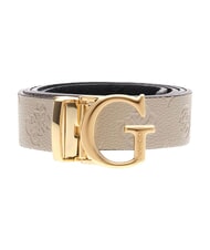 GUESS JENA Ceinture double face logo noir/logo en forme d'os - Ceintures - 3