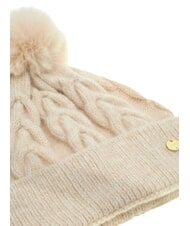 GUESS KNITTED Chapeau &agrave; pompons blanc - Bonnets - 3