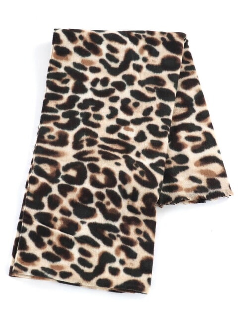 PRINTED Foulard brun &agrave; plusieurs - &Eacute;charpes