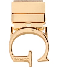 GUESS JENA Ceinture double face logo en forme d'os/logo marron - Ceintures - 2