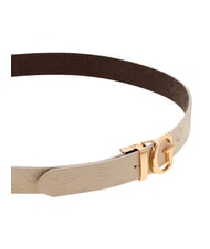 GUESS JENA Ceinture double face logo en forme d'os/logo marron - Ceintures - 4