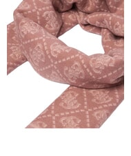GUESS JACQUARD &Eacute;charpe &agrave; franges logo cannelle - &Eacute;charpes - 3