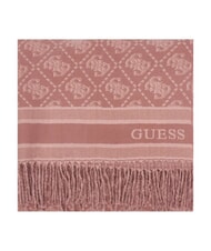 GUESS JACQUARD &Eacute;charpe &agrave; franges logo cannelle - &Eacute;charpes - 4