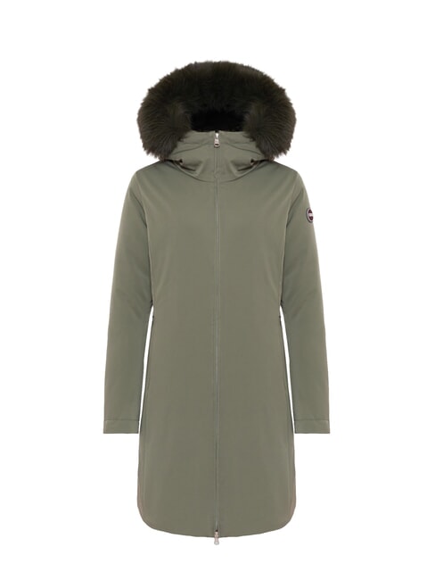 PURENESS veste &agrave; capuche boue - Doudounes femme