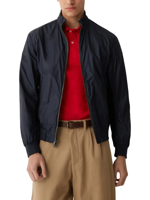 FIBERS veste r&eacute;versible bleu marine botanique - Vestes pour hommes