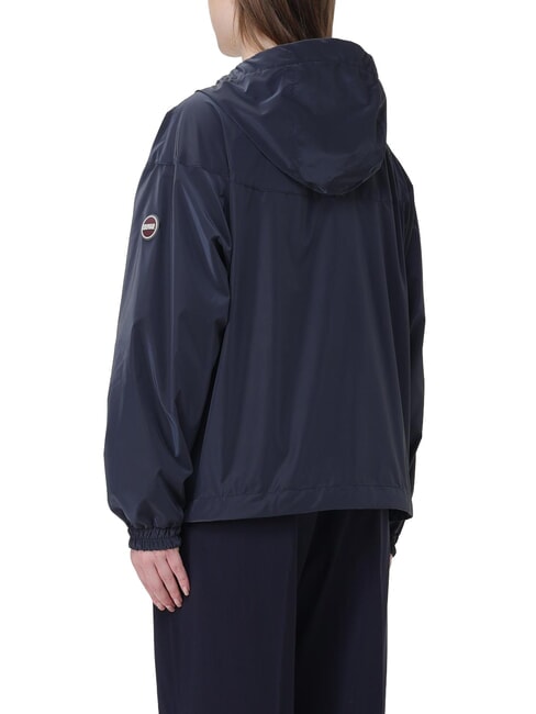 ROYALE veste &agrave; capuche bleu marine - Vestes pour femmes