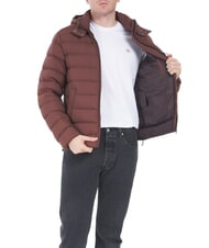COLMAR MINDSET veste &agrave; capuche tabac-chocolat - Doudounes homme - 3
