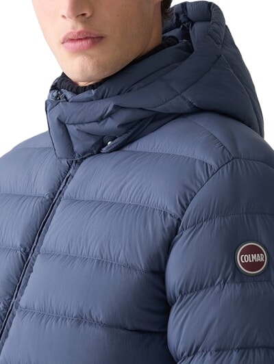 MINDSET veste &agrave; capuche amiral bleu moderne - Doudounes homme