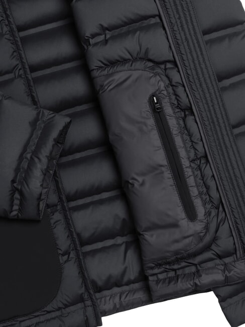 DURABILITY Doudoune &agrave; capuche noir - Doudounes homme
