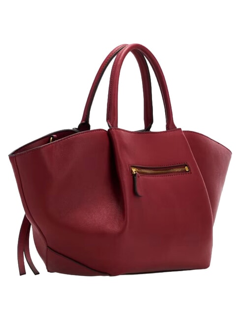 ALLEGRA Sac &agrave; main avec bandouli&egrave;re ROUGE - Sacs pour Femme
