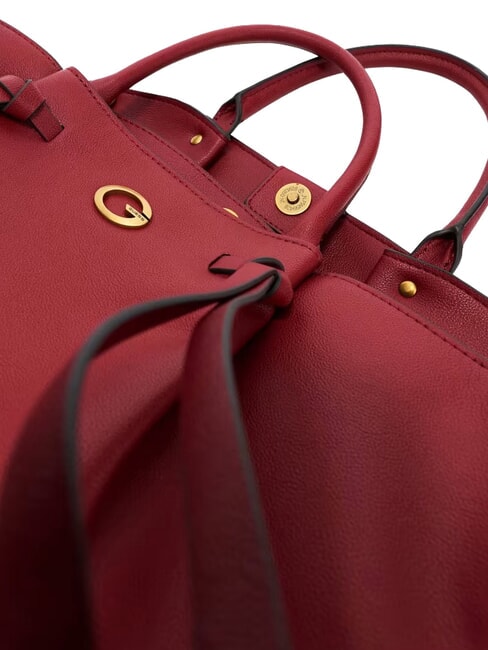 ALLEGRA Sac &agrave; main avec bandouli&egrave;re ROUGE - Sacs pour Femme