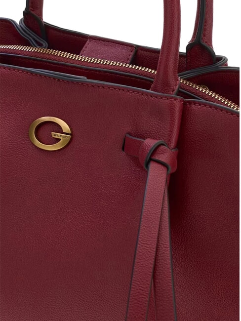 ALLEGRA Sac &agrave; main avec bandouli&egrave;re ROUGE - Sacs pour Femme