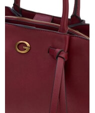 GUESS ALLEGRA Sac &agrave; main avec bandouli&egrave;re ROUGE - Sacs pour Femme - 6