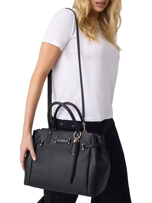 DOROTHY Sac &agrave; main avec bandouli&egrave;re NOIR - Sacs pour Femme