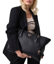 GUESS MARISSA Sac &agrave; main avec bandouli&egrave;re NOIR - Sacs pour Femme - 6