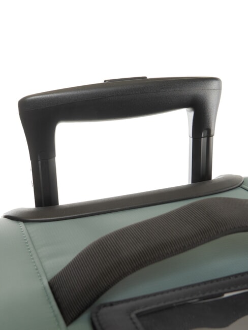BLOSSAC  Chariot &eacute;tanche moyen baume vert-noir p - Valises Semi-rigides