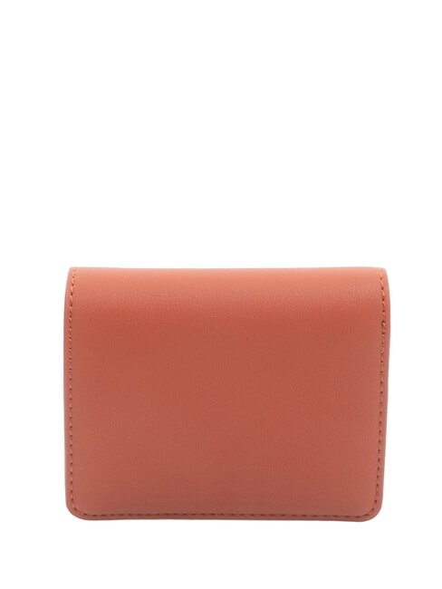 BOLD LOVE portefeuille compact &agrave; fermeture &eacute;clair rouiller - Portefeuilles Femme