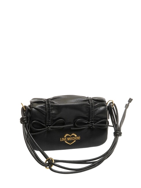 SOFTY BOW sac bandouli&egrave;re Noir - Sacs pour Femme