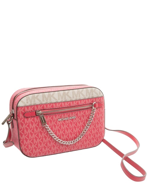 JET SET sac bandouli&egrave;re framboise fonc&eacute;e multi - Sacs pour Femme