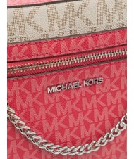 MICHAEL KORS JET SET sac bandouli&egrave;re framboise fonc&eacute;e multi - Sacs pour Femme - 3