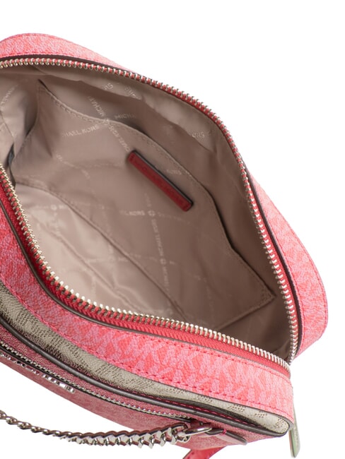 JET SET sac bandouli&egrave;re framboise fonc&eacute;e multi - Sacs pour Femme