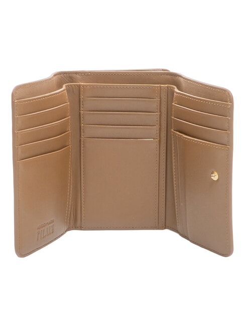 WEST CITY Portefeuille moyen ch&acirc;taigne - Portefeuilles Femme
