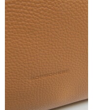 BORBONESE SEXY Sac &agrave; main avec bandouli&egrave;re, en cuir racine - Sacs pour Femme - 4
