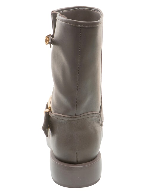 LOLA bottines en cuir caf&eacute; - Chaussures Femme