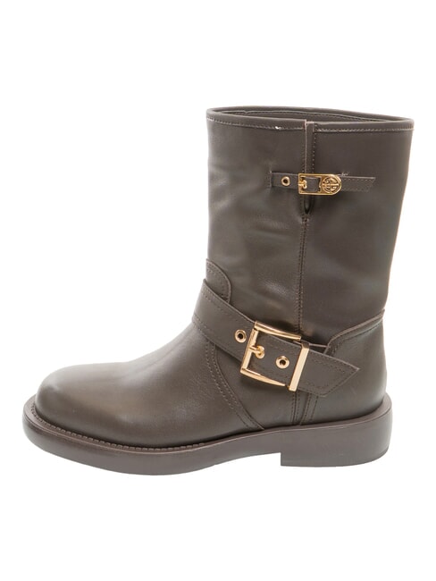 LOLA bottines en cuir caf&eacute; - Chaussures Femme