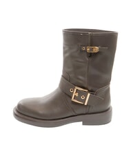 GAUD&Igrave; LOLA bottines en cuir caf&eacute; - Chaussures Femme - 3