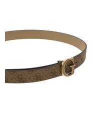 GUESS CLASSIC Ceinture r&eacute;versible LOGO DE LAIT - Ceintures - 4