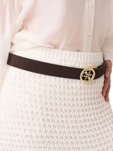 CLASSIC Ceinture r&eacute;versible et r&eacute;glable LOGO DE LAIT - Ceintures