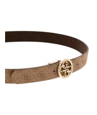 GUESS CLASSIC Ceinture r&eacute;versible et r&eacute;glable LOGO DE LAIT - Ceintures - 4