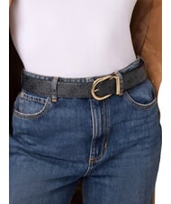 GUESS YVONNE LOGO Ceinture r&eacute;versible grand sac fourre-tout vikky roo coalog - Ceintures - 2